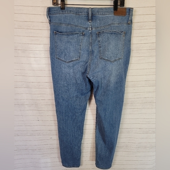 MADEWELL 9" MID-RISE SKINNY JEANS, SZ 32 - Picture 13 of 14